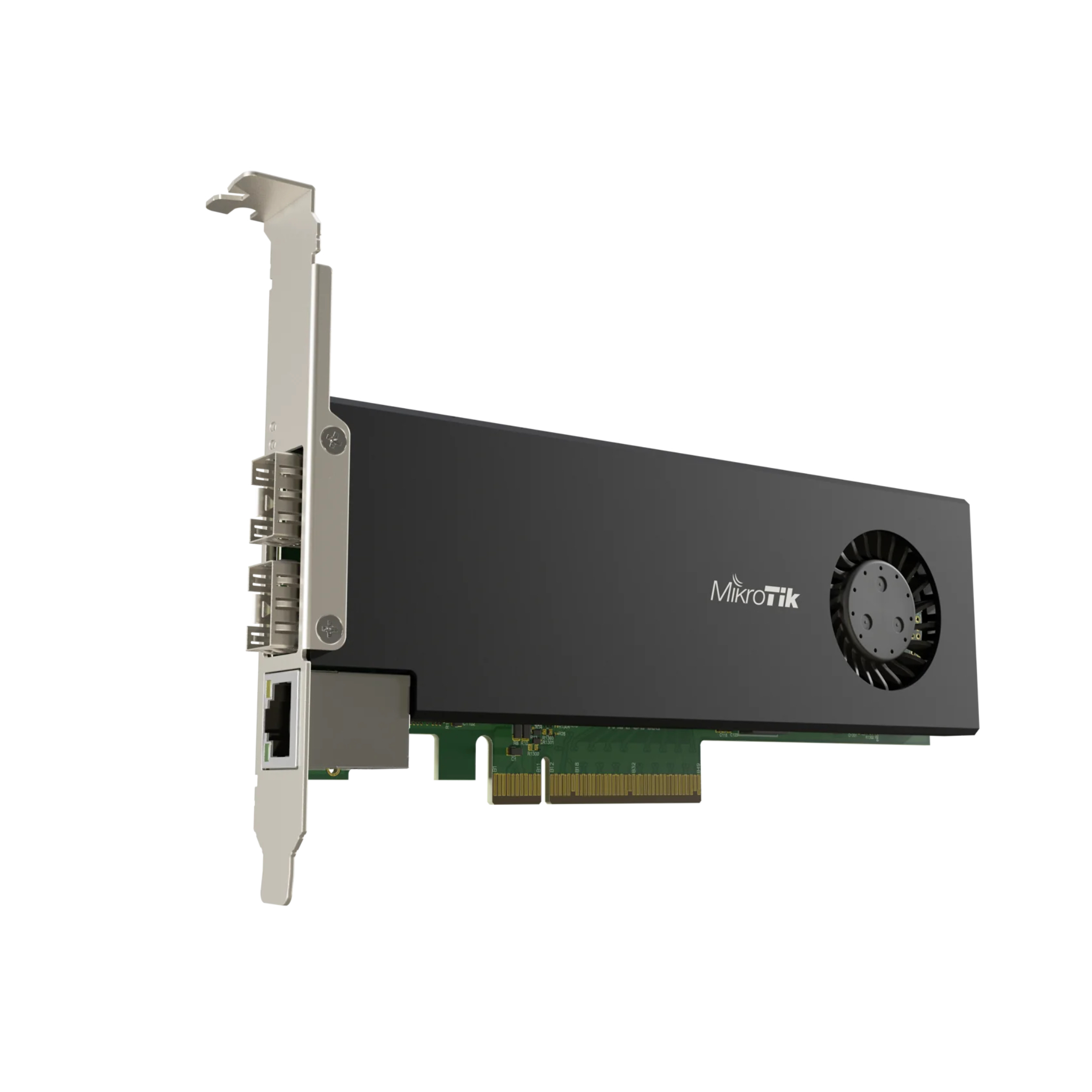 MikroTik CCR2004-1G-2XS-PCIe 25G RouterOS PCIe NIC Card with 2x SFP28 and 1x Gigabit Ethernet