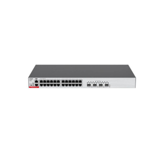 Ruijie 24 port Gigabit Ethernet three-layer network management PoE access switch, 10 Gigabit uplink, RG-S5300-24GT4XS-P-E