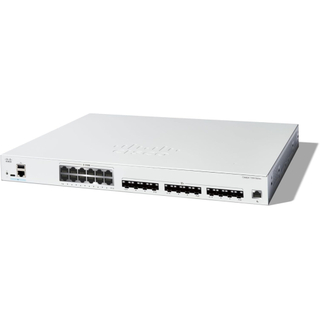 Catalyst C1300-24XTS 12-port 10GE, 12-port SFP+, 1xGE OOB Manage port 1xFan, Rack-mountable