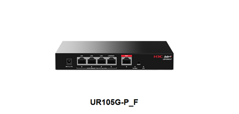 H3C Aolynk UR105G-P_F high-performance enterprise PoE gateway