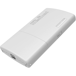 MikroTik PowerBox Pro Router, 5 Gigabit Ethernet Ports with PoE Output on 4 Ports and 1 SFP Port (RB960PGS-PB)