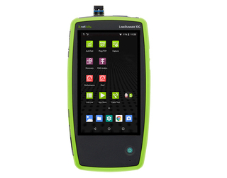 NetAlly LinkRunner 10G LR10G-100 Network Tester / Copper & Fiber Optic, Layer 1-7 Troubleshooting, Professional 10-Gigabit Tester