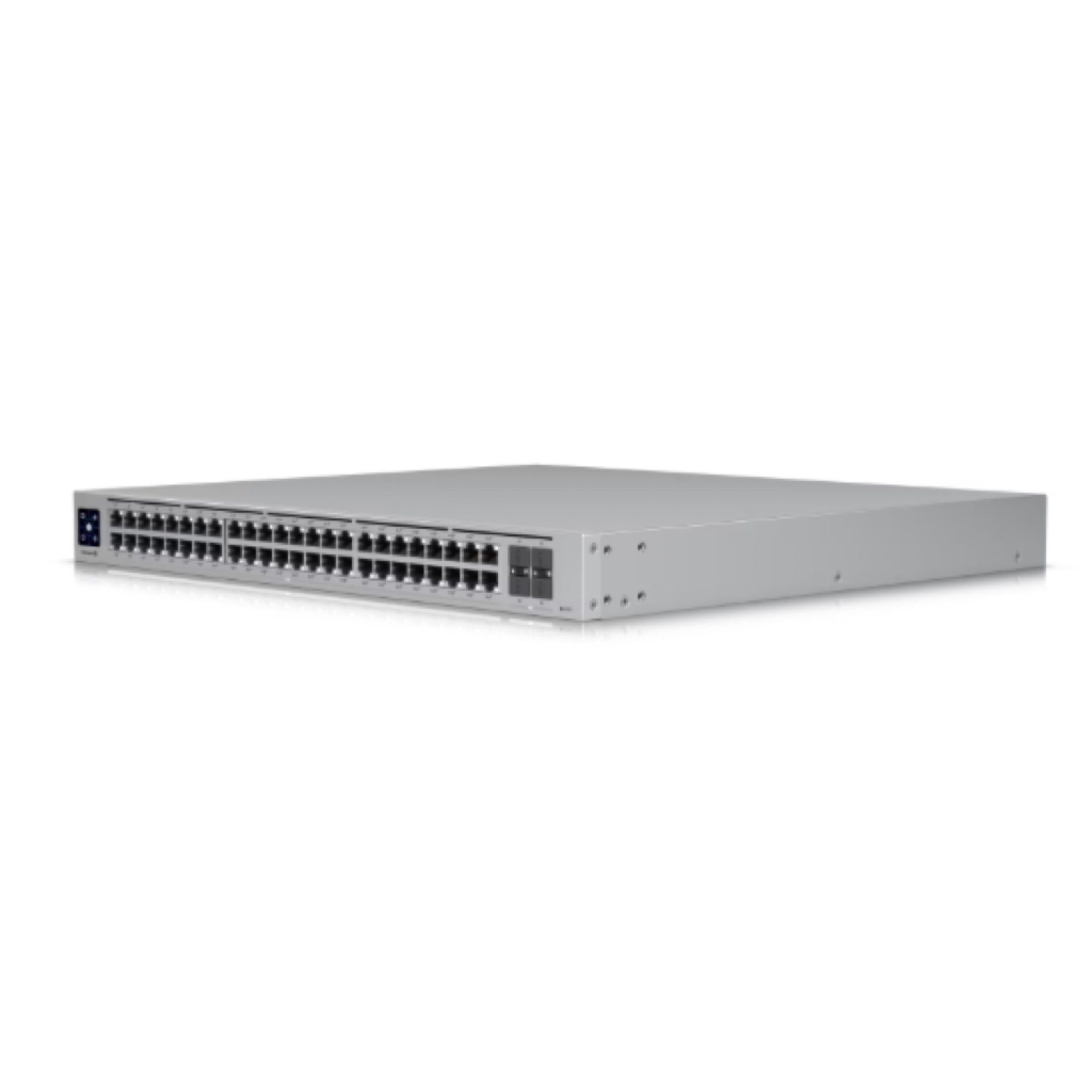 Ubiquiti UniFi Switch Enterprise 48 PoE USW-Enterprise-48-PoE – 48-Port 2.5GbE Layer 3 Managed PoE+ Switch, 4x 10G SFP+ Uplinks, 720W PoE Budget, 1.3" Touchscreen, Rackmount