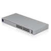 Ubiquiti UniFi Switch 24 USW-24 – 24-Port Gigabit Layer 2 Managed Switch, 2x 1G SFP Uplinks, Fanless Silent Cooling, 1.3" Touchscreen, Rackmount