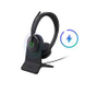 Yealink WH68 Hybrid Wireless DECT Wireless Headset Noise Cancelling USB/Bluetooth Connectivity Office/Home/Remote Work Headset 