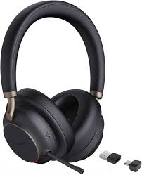 Yealink BH76 PLUS Wireless Bluetooth Headset Noise Cancellation HD Voice Office Remote Work Headset 