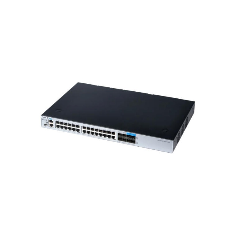 Ruijie 28-port Gigabit Ethernet enterprise core aggregation switch with 10 Gigabit uplink, 2 expansion slots, RG-S5750C-28GT4XS-H