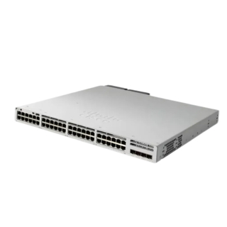 C9300X-48TX-E, Cisco Catalyst 9300 Switch, 48x10GBase-T/1xNetwork Module Slot/No Power Supply