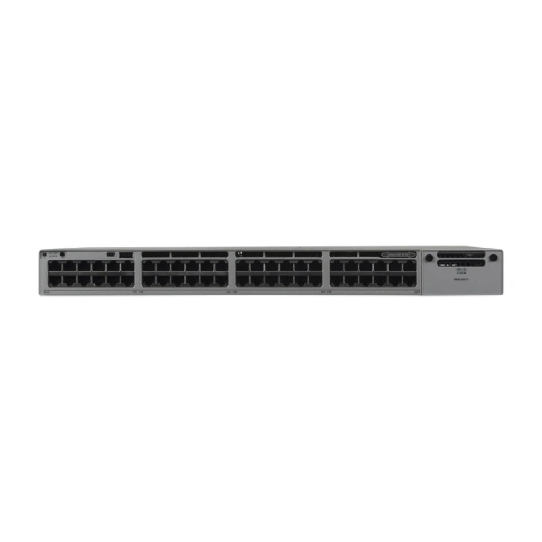 C9300-48P-A, Cisco Catalyst 9300 Switch, 48x1G PoE+/Modular uplink/Network Advantage