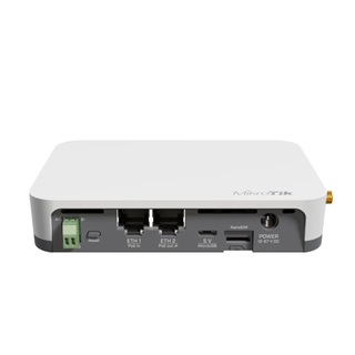 MikroTik KNOT LR8G Kit RB924iR-2nD-BT5&BG770A&R11e-LR8G – Industrial IoT Gateway with LoRa® 868MHz, LTE CAT-M1/NB2, GPS, Bluetooth 5.2, 2.4GHz Wi-Fi, Dual 10/100 PoE, RouterOS v7