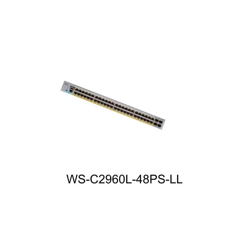 Cisco Original New In Box 2960L 48 Ports WS-C2960L-48PS-AP GigE with PoE. 4 X 1G SFP. LAN Lite
