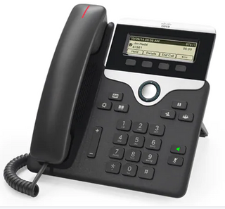 Delivers Simple Highly Secure full-featured Voice Communications Experience 7800 Series Cisco IP Phone