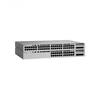 Cisco C9200L-48P-4X-E Catalyst 9200L 48-port PoE+, 4 x 10G, Network Essentials Catalyst 9200L 48-port PoE+ 4x10G uplink Switch, Network Essentials