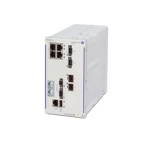 Alcatel Lucent OS6465-P6 OmniSwitch 6 Ports Fixed-configuration Hardened Fanless Compact DIN-mount chassis Gigabit Ethernet PoE Switch