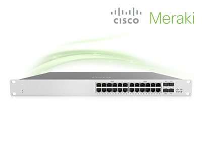 Cisco Meraki MS120-24P-HW 24x 1GB PoE RJ-45 4x 1GB SFP Unclaimed Switch