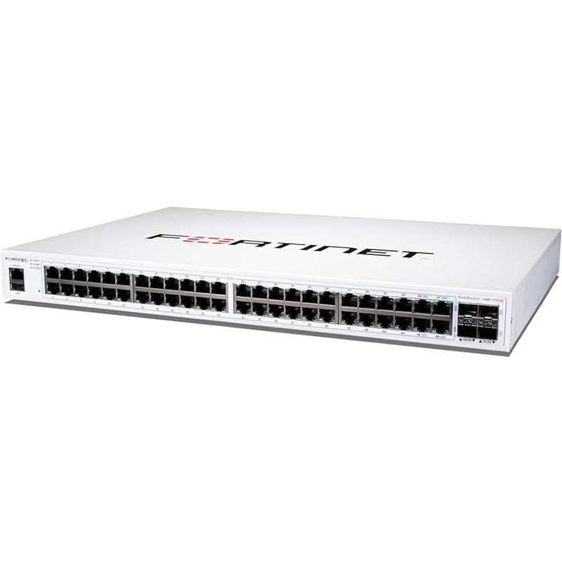Fortinet FortiSwitch - 148F-POE L2+ Management Switch with 370W PoE (FS-148F-POE)