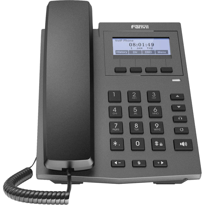 Fanvil X1E IP Phone for Office | VoIP Phone for Small and Medium-Sized Business Featuring 