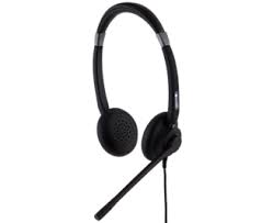 Alcatel-Lucent AH 12G Wired Headset AH10 Series HD Voice Noise Cancelling Headset for Contact Centers Office