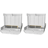 MikroTik netPower 16P CRS318-16P-2S+OUT – 16-Port PoE+ Outdoor Switch with 2x 10G SFP+, RouterOS Level 5