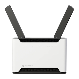 MikroTik Chateau PRO ax H53UiG-5HaxQ2HaxQ – AX3600 Dual-Band Wi-Fi 6 Access Point & Router, Quad-Core 2.2GHz CPU, 5x Gigabit Ethernet with PoE-out, USB 3.0, RouterOS L6