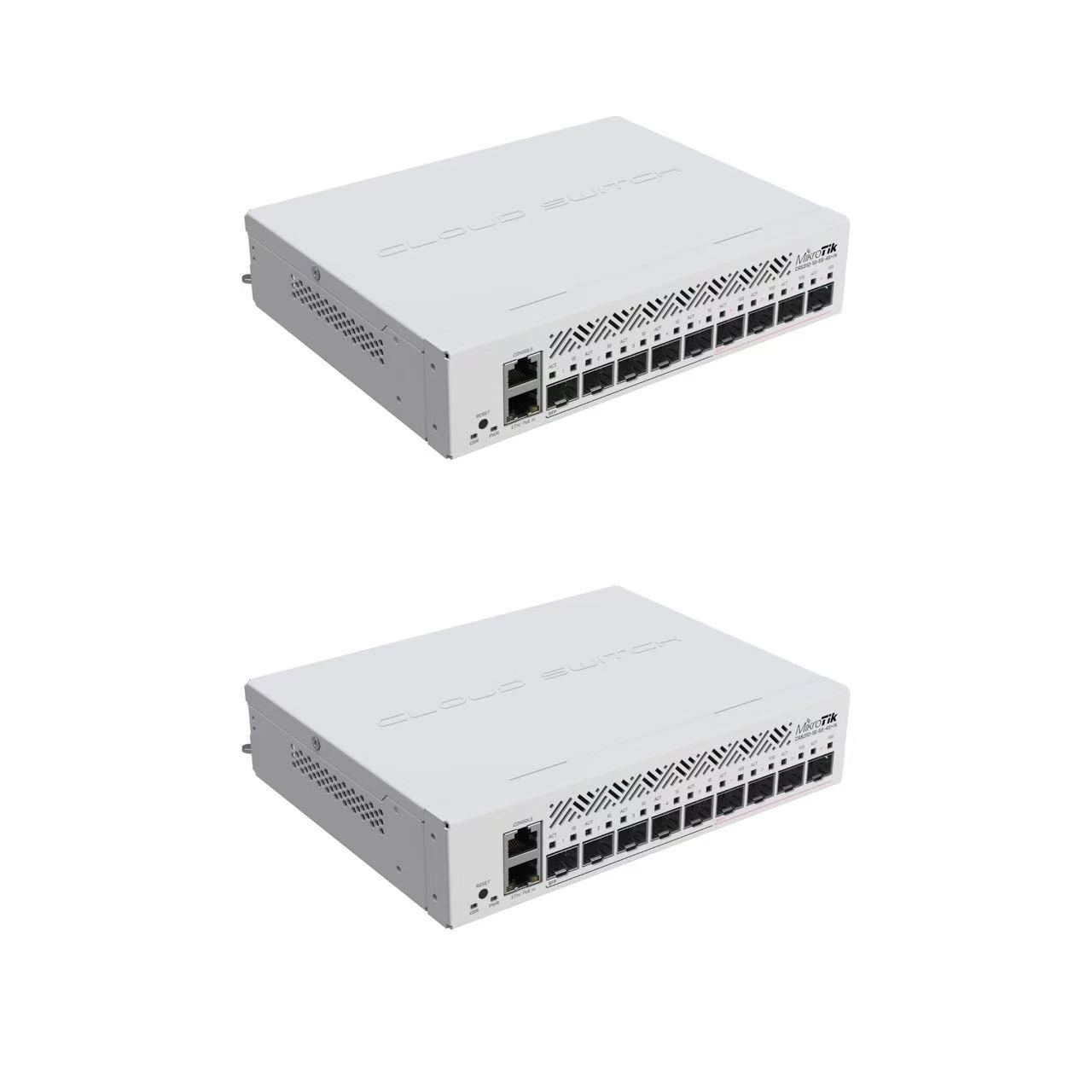 Mikrotik CRS310-1G-5S-4S+in 5 x SFP Ports 4 x SFP+ Ports and 1 x Gigabit Ethernet Port