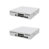 MikroTik CRS310-8G+2S+IN 8-Port 2.5G Switch with 2x 10G SFP+, RouterOS v7, Layer 3 Hardware Offloading, Rackmount