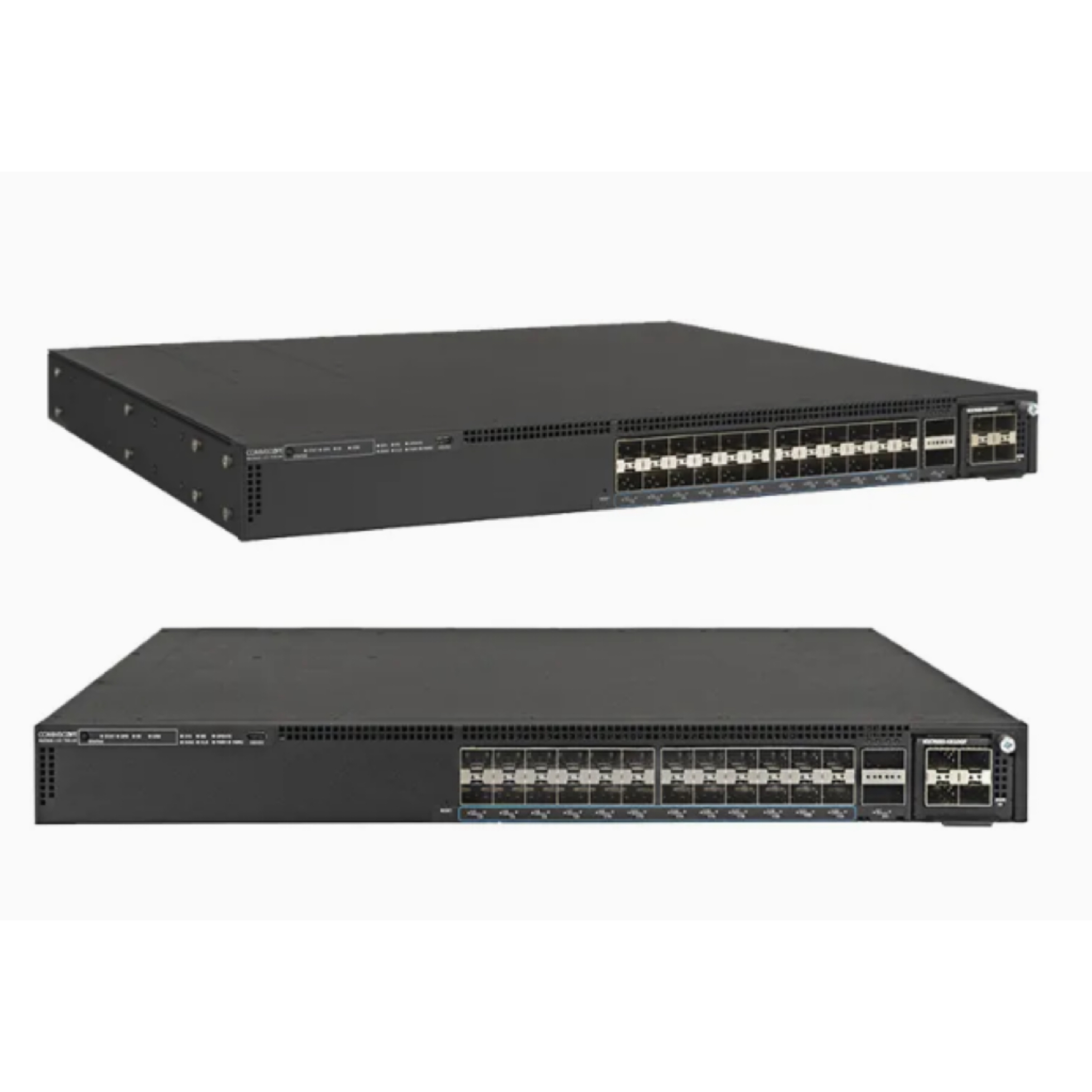 ICX7550-24F-E2, Ruckus ICX7550 Switch, 24x1/10/25G SFP28 Ports/2x40/100G QSFP28/Layer 3 Switch