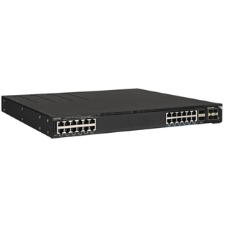 Ruckus ICX 7550-24XZP 24-Port Managed Switch with 100GbE Uplinks – Stackable, Multigigabit PoE+