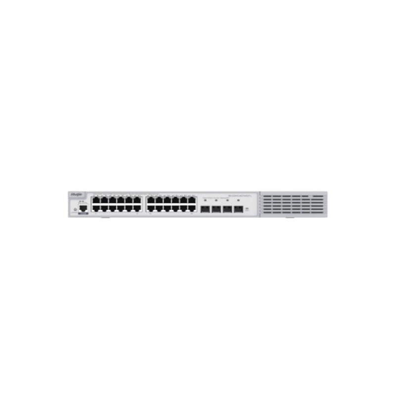 Ruijie RG-S2910-P-L series 24 port Gigabit three-layer network management box type access layer PoE switch, 10 Gigabit uplink, RG-S2910-24GT4XS-P-L