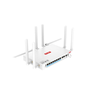 Ruijie 10 Port Mobile Router，High-Performance Modular Enterprise Router with Wi-Fi & PoE ，All-In-One Wireless WAN Gateway Router，RG-RSR830W-P