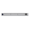 Ubiquiti UniFi Switch Pro Max 48 USW-Pro-Max-48 – 48-Port Layer 3 Managed Switch with Etherlighting, 32x GbE + 16x 2.5GbE RJ45, 4x 10G SFP+, Fanless Silent Cooling, 1.3" Touchscreen, 1U Rackmount