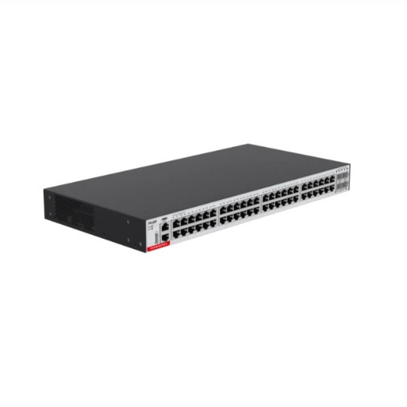 Ruijie 48 Gigabit Ethernet three-layer network management access switch, 10 Gigabit uplink, RG-S5300-48GT4XS-E
