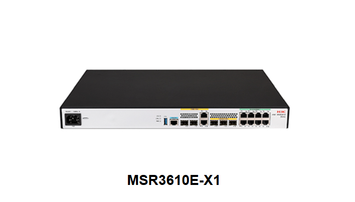 H3C MSR3610E-X1 Multi-Service IPv6 Ready Dual Power Supply Enterprise Router