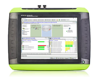 NETSCOUT NetDiag Pro 10G 10-Gigabit Network Analyzer | Wired & Wireless Dual-Mode Diagnostics