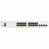 C1300-24P-4G, Cisco C1300 Switch, 24x PoE+ 195W/4x SFP/Rack-mountable