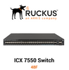 RUCKUS ICX 7550-48F 48-Port Gigabit Stackable L3 Managed Enterprise/Campus Ethernet Switch