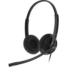 Yealink YHS34 Lite Dual / Mono USB Wired Headset Noise Cancelling Microphone Office Headset with QD to RJ Port