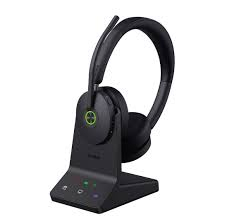 Yealink WH68 ANC DECT Wireless Headset Noise Cancellation Bluetooth HD Voice 30H Battery Office/Remote Work Bluetooth Headset 