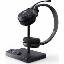 Yealink WH62 Wireless Headset Office Call Center Business Dual/Mono DECT Bluetooth Headset 