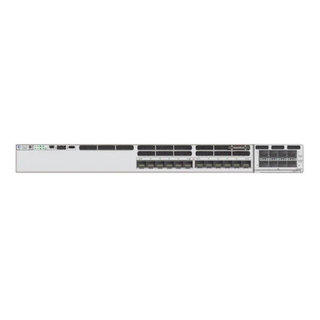 C9300X-12Y-A, Cisco Catalyst 9300 Switch, 12x25G SFP28/Modular uplink/Network Advantage