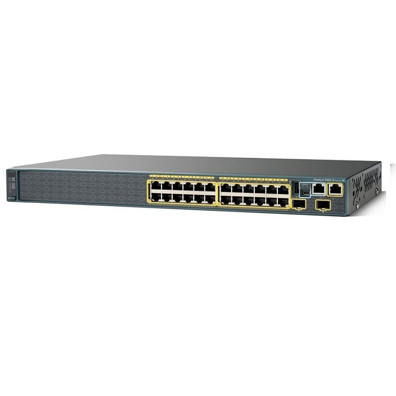 Cisco WS-C2960S-24TS-S Netwrok Switch Catalyst 2960S 24 GigE, 2 X SFP LAN Lite