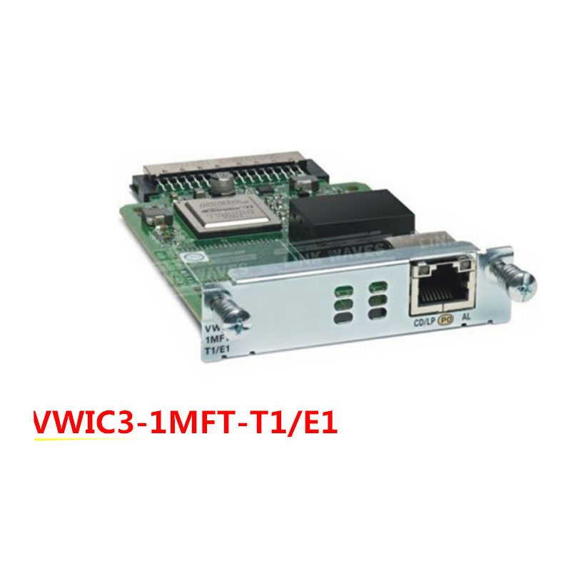 Cisco Voice WAN Card VWIC3-1MFT-T1/E1 Networking Accessories Modules & Cards 