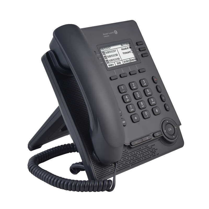 M3 Deskphone - 2.8" 132x64 B&W Display with Backlight 2 USB Ports (Type A & C 2 Gigabit Ethernet Ports POE Class SIP Accounts