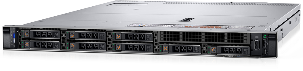 Dell EMC PowerEdge R450 1U value-optimized server for general-purpose IT