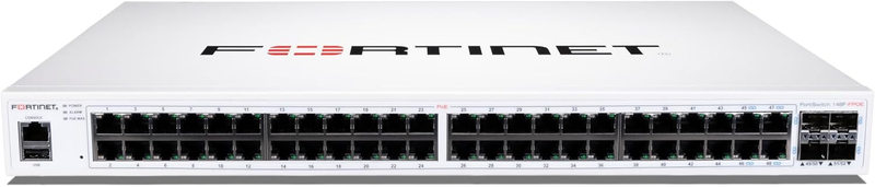Fortinet FortiSwitch - 148F-FPOE L2+ Management Switch with 740W PoE (FS-148F-FPOE)