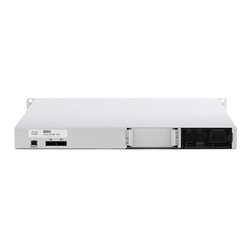 Cisco Meraki MS250-24P L3 Stackable Cloud Managed 24 port Gigabit Ethernet 370W PoE Switch