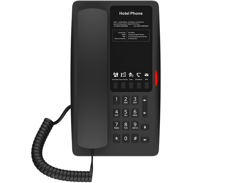 Fanvil H4W Enterprise-Grade WiFi6 Hotel IP Phone with Programmable Keys