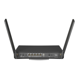 MikroTik hAP ac³ RBD53iG-5HacD2HnD – Dual-Band Gigabit Router with 5x Gigabit Ports, External High-Gain Antennas, Quad-Core CPU, 256MB RAM, PoE Support, RouterOS L4