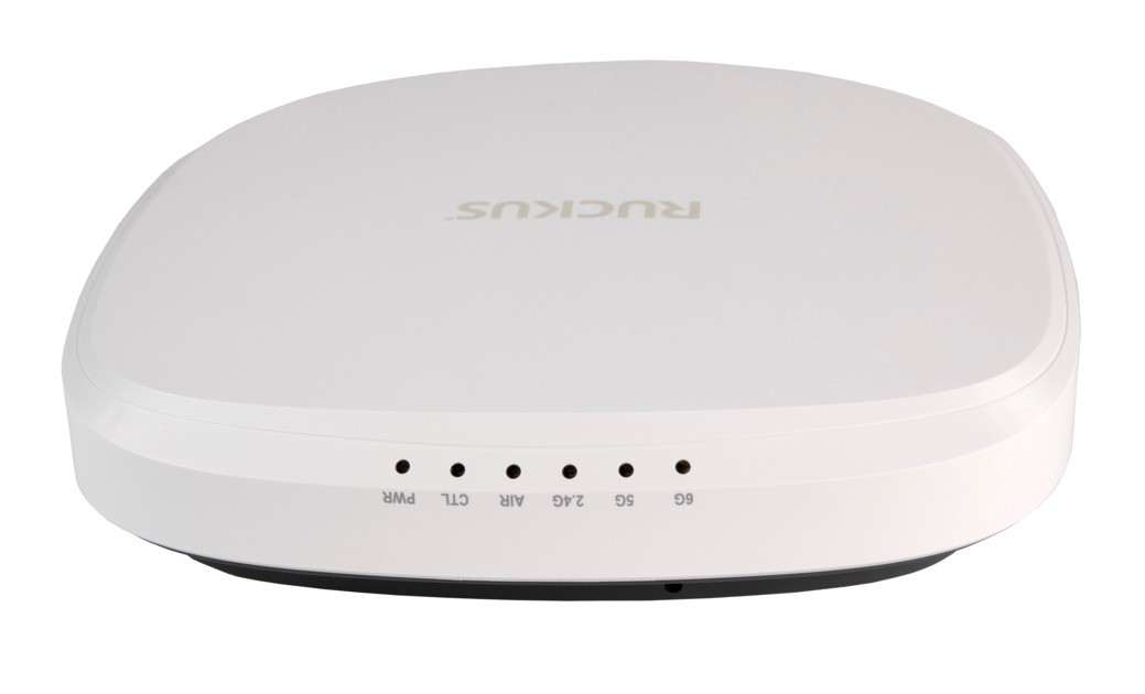 RUCKUS R560 High-Performance Tri-Radio Wi-Fi 6E 2x2:2 4.7 Gbps max rate and Embedded IoT Indoor Access Point
