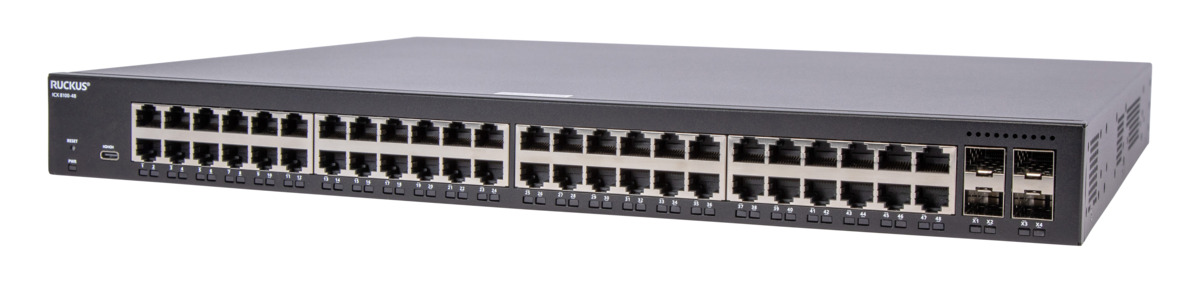 RUCKUS ICX 8100-48 48-Port Gigabit for IP Cameras L2 Features Managed Switch